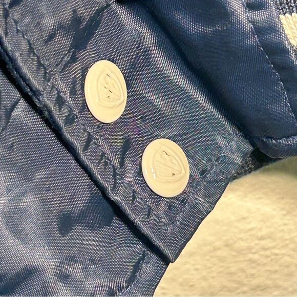 Warner Bros Store Jacket Large Cast Crew Blue Hollywood Varsity Looney Tunes VTG - Picture 7 of 16